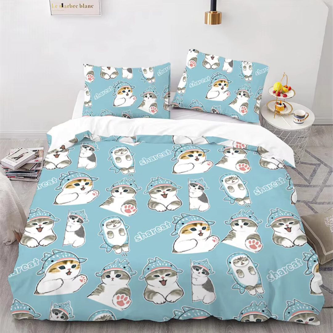 Duvet cover and pillowcase set