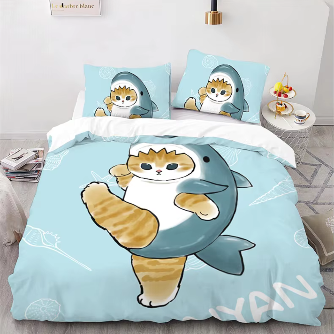 Duvet cover and pillowcase set