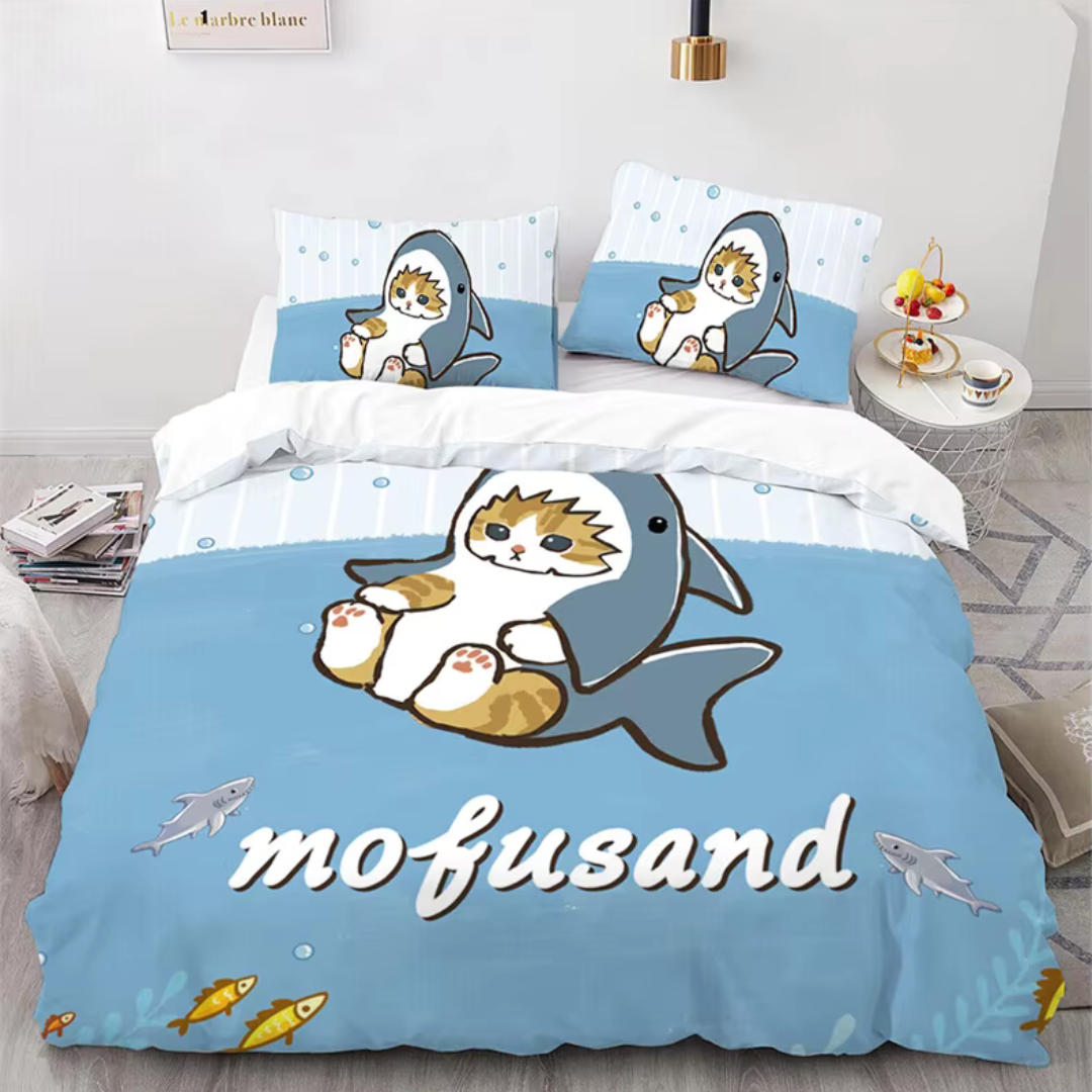 Duvet cover and pillowcase set