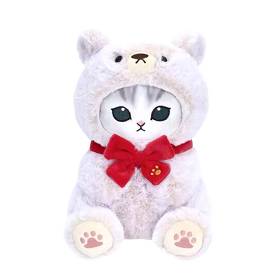 Teddy bear cat plush toy