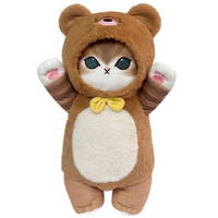 Cat bear plush toy