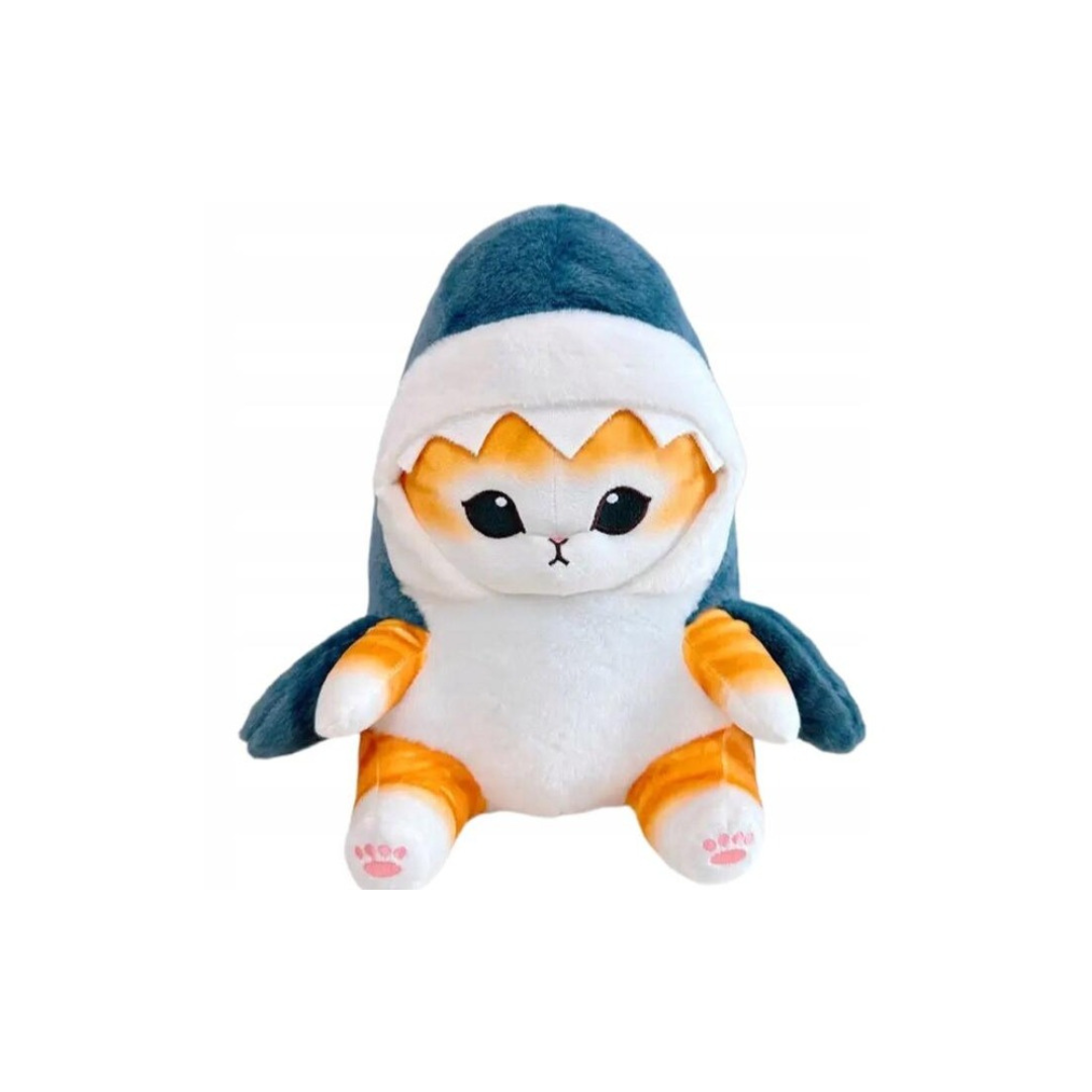 Shark cat plush toy