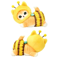 Bee cat plush toy