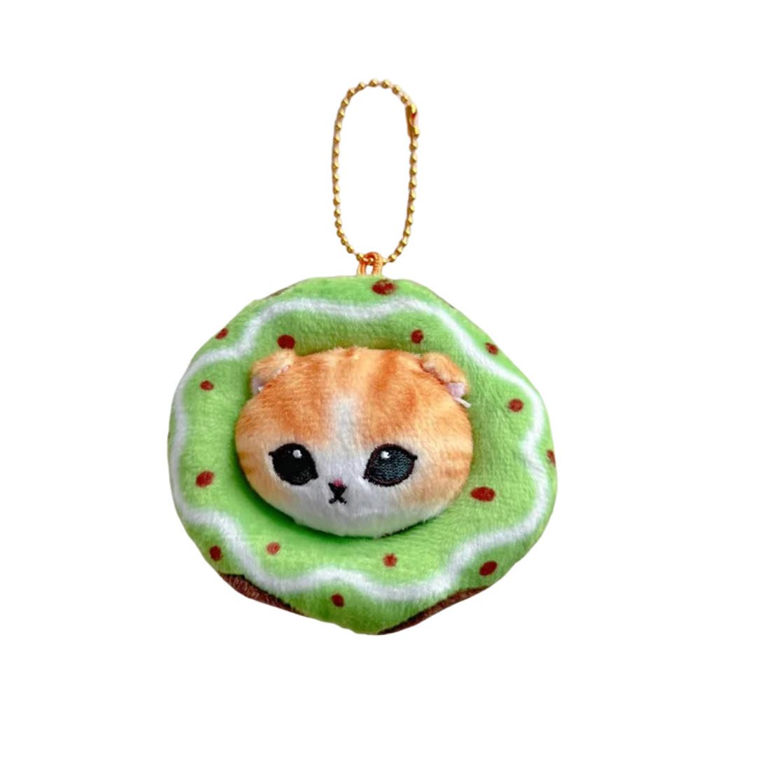 Donut keychain