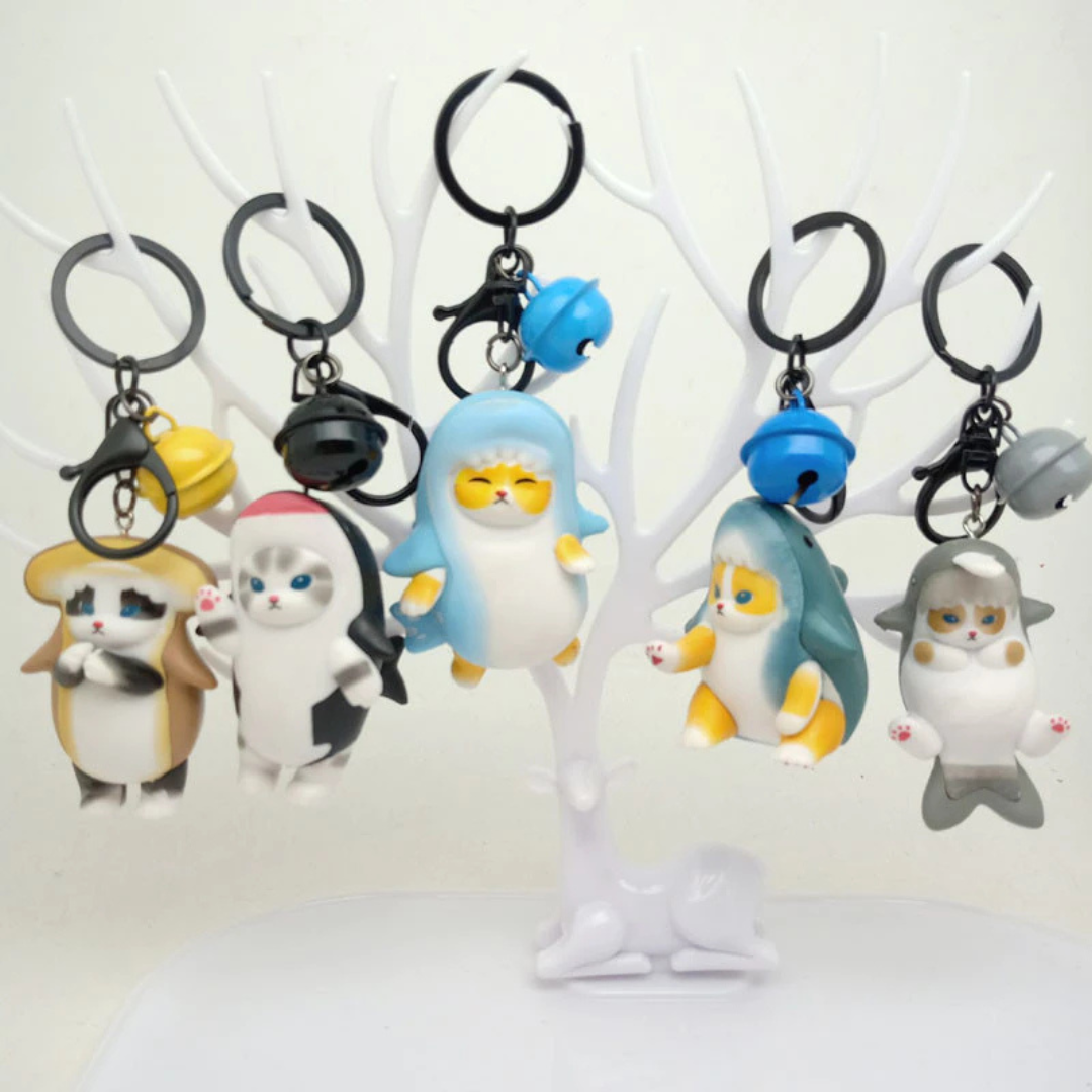 Keychain figurines