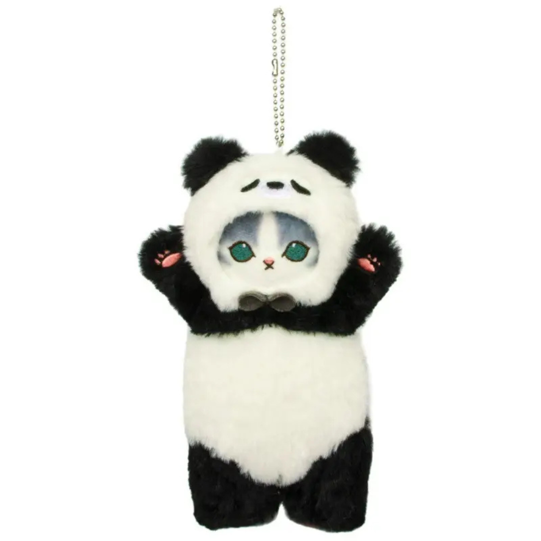 Plush animal keychains